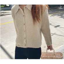 Autumn knitted cotton temperament commuter cardigan